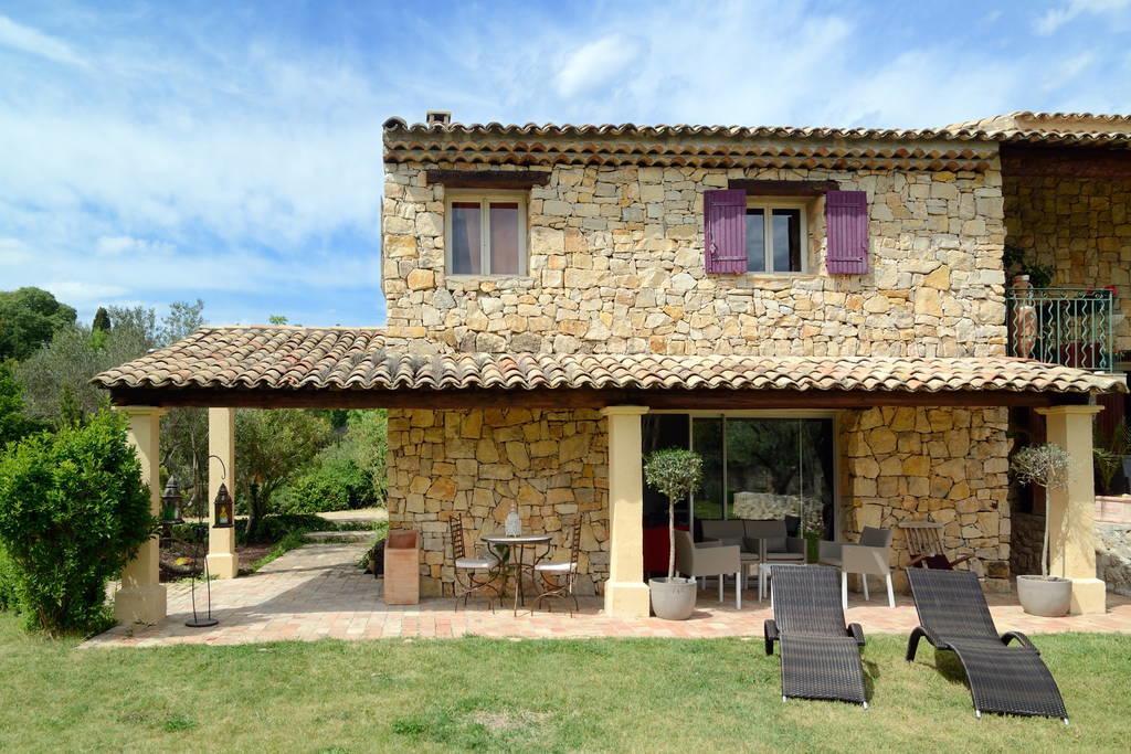 Suite De L'Olivier Au Mas Au Coeur De La Provence &Spa 생카나 객실 사진